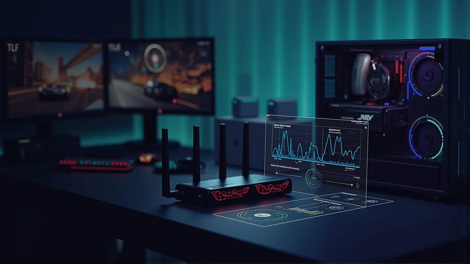 Optimizing network devices for gaming
